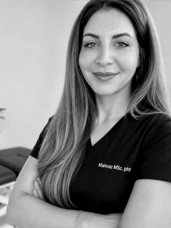 Mahnaz Shahrezaei Mahnaz Shahrezaei, physiothérapeute à la Clinique Synergek